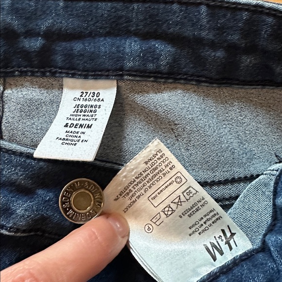 H&M / &Denim Skinny Jeans/Jegging - Size 27 - Picture 4 of 5